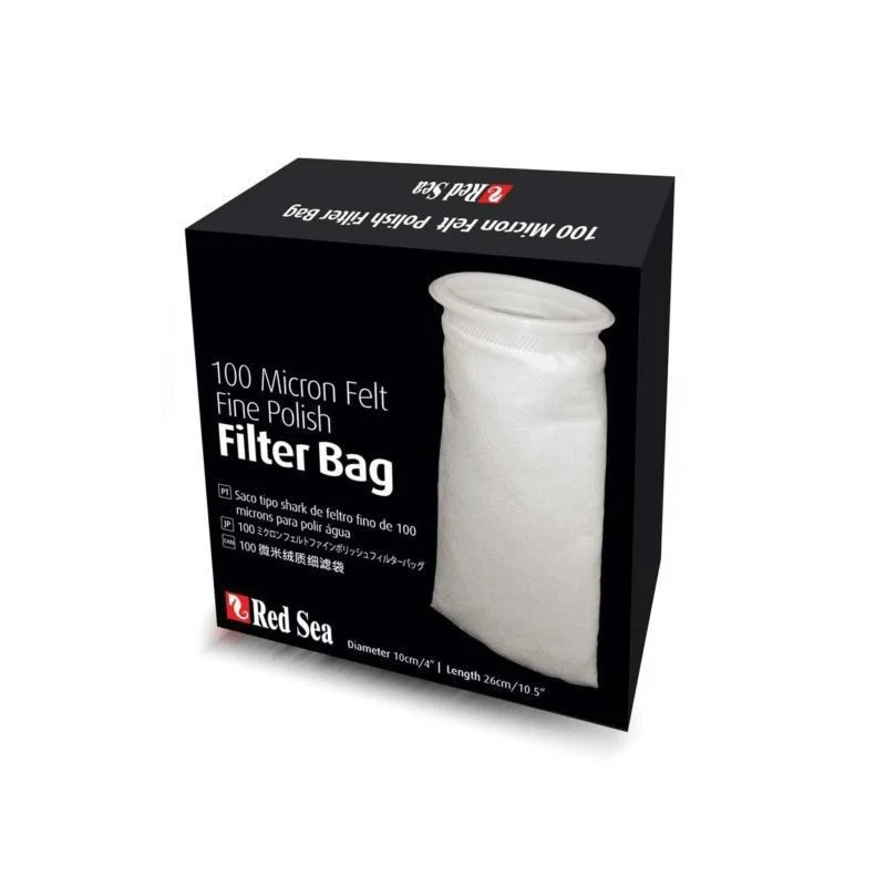 Felt Micron Polish Filter Bag - Red Sea