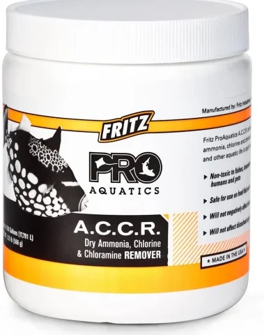 Fritz Concentrated Dry Ammonia, Chlorine and Chloramine Remover 1.25lb (62020)