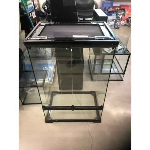 Glass 36x18x24 Flat Back Terrarium