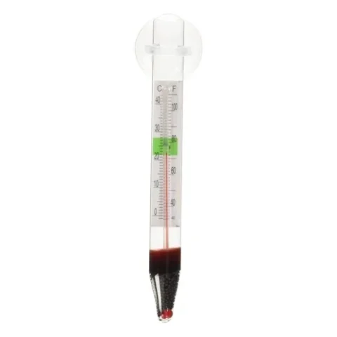 Glass Thermometer with Suction Cup
