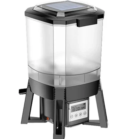 Grech CFF-206 Automatic Solar Power Pond Feeder 6L Container