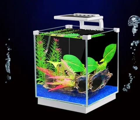 H2Pro 2.5 gal glass tank set Include Glass Top (ATK-200D)