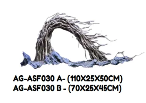 H2Pro Aquascape Decor AG-ASF030B (27.5"x9.8"x17.7"H)