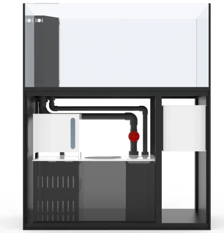H2Pro RA120 Rimless Reef Aquarium w/ Cabinet, 114Gal