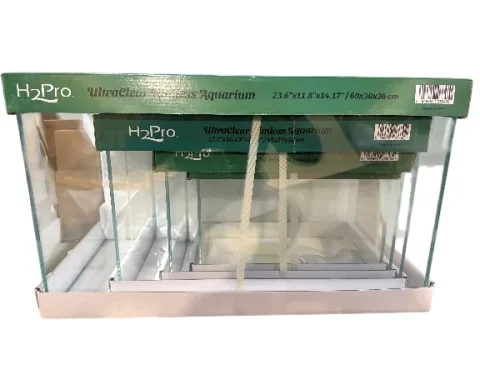 H2Pro UC-Set R 4-in-1 UltraClear Rimless Aquarium