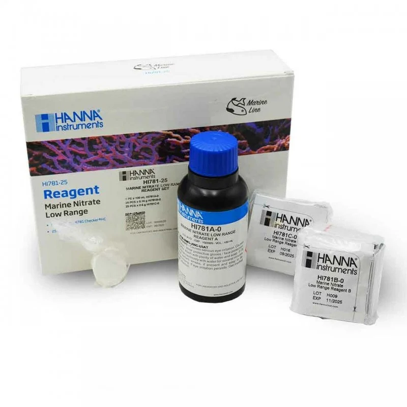 HI-781-25 Hanna Low Range Nitrate No3 Reagents