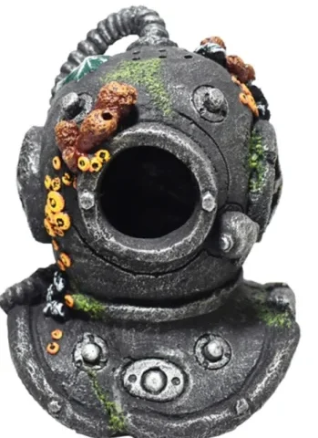 Hikari AS Resin Diving Helmet with Coral 6.7" (96230)
