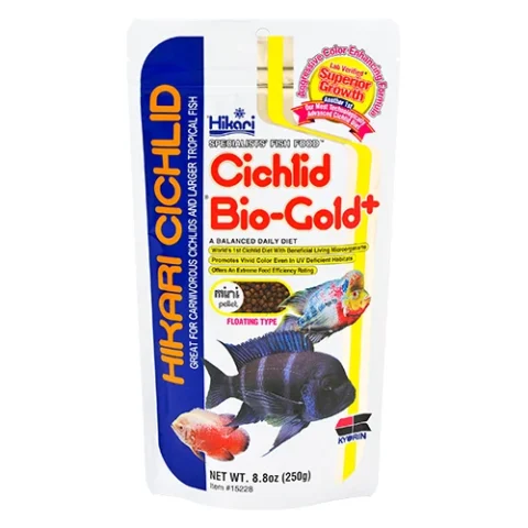 Hikari Cichlid Bio Gold Mini 8.8oz (15228)