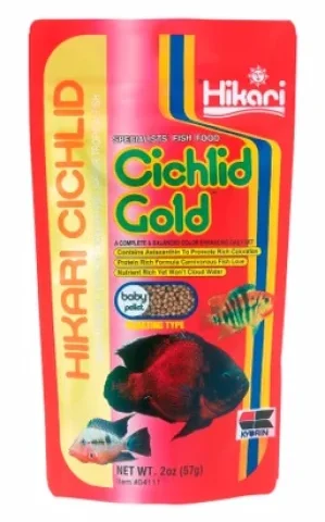 Hikari Cichlid Gold Baby Pellets 2oz (04111)