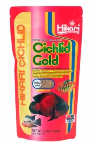 Hikari Cichlid Gold Baby Pellets 8.8oz (04128)