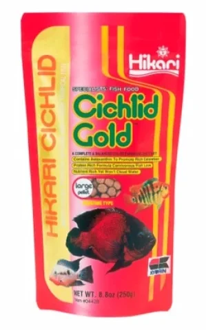 Hikari Cichlid Gold Large Pellets 8.8oz (04428)
