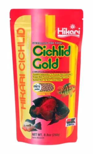 Hikari Cichlid Gold Mini Pellets 8.8oz (04228)