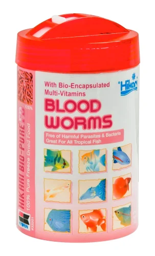 Hikari Freeze Dried Blood Worms 0.42oz (33201)