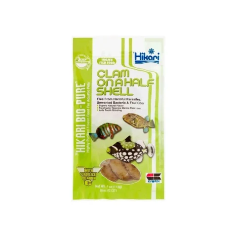 Hikari Frozen Clam on a Half Shell (6.0oz) Cube