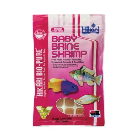 Hikari Frozen Cube Brine Shrimp Baby 1.75oz (32300)