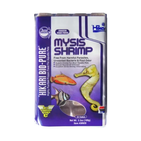 Hikari Frozen Cube Mysis Shrimp 3.5oz (30920)