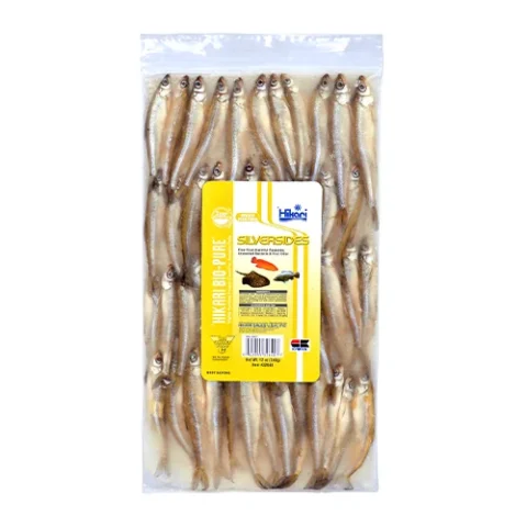 Hikari Frozen Flatback Large Silveresides 12oz (32640)