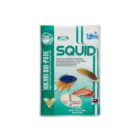 Hikari Frozen Squid Sticks (3.5oz) Cube