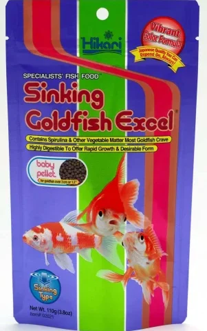 Hikari Goldfish Excel Sinking Baby 3.88oz (02621)