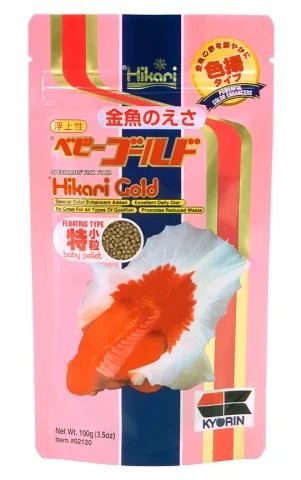 Hikari Goldfish Gold Baby Pellets 3.5oz (02120)