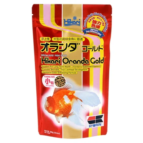 Hikari Goldfish Oranda Gold Mini Pellets 10.5oz (05631)