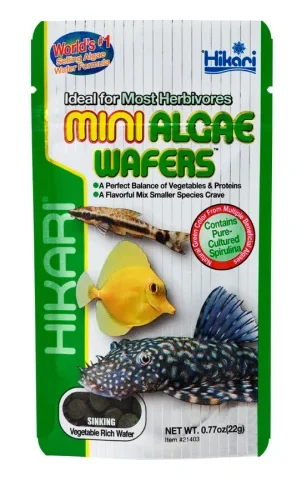 Hikari Mini Algae Wafers 0.77oz (21403)