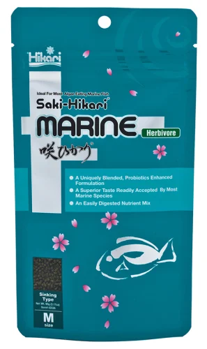 Hikari Saki-Hikari Marine Herbivore Pellets 3.17oz (43526)