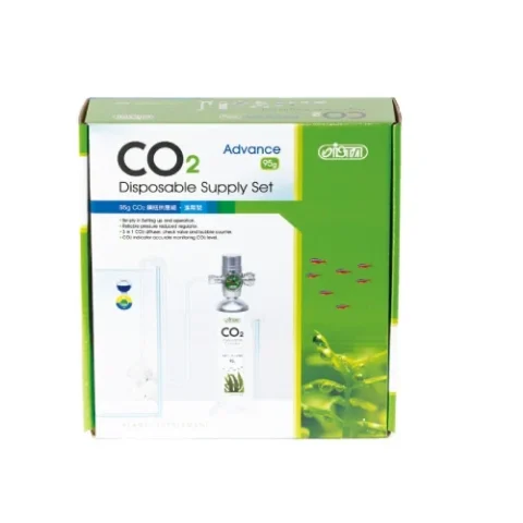 ISTA 95g CO2 Disposable Supply Set - Advance, 3in1 Diffuser, Check Valve, Bubble Couter, Regulator, CO2 Indicator