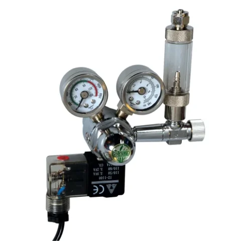 ISTA Twin Gauge CO2 Controller + Bubble Counter & Check Valve