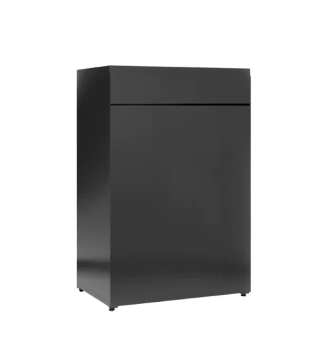 JBJ 25Gal Cabinet Stand - Black High Gloss 36" Tall