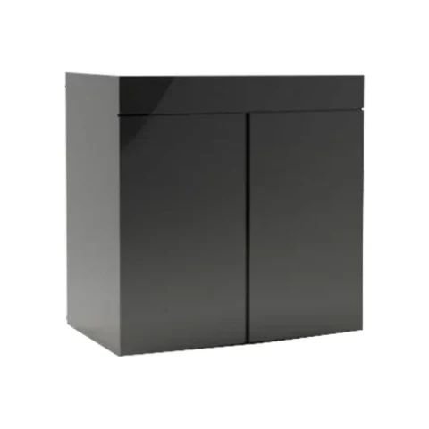 JBJ 65Gal Cabinet Stand - Black High Gloss 36" Tall