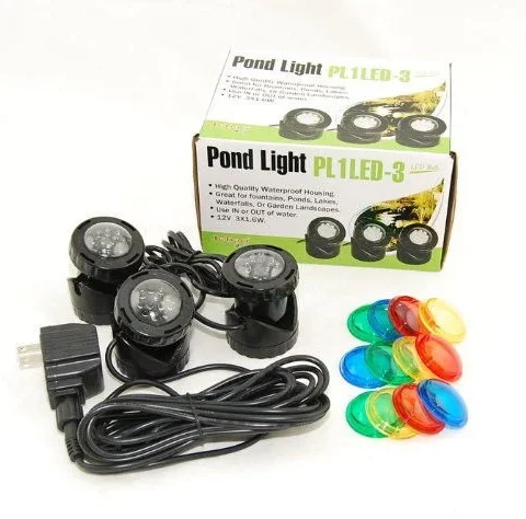 Jebao 3 x 1.6W Submersible LED Lights