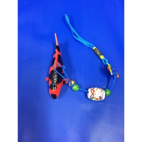 Koi Replica w/ Ribbon Hi Utsuri