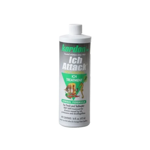Kordon Ich Attack - Aquarium Fish Disease Treatment 16oz