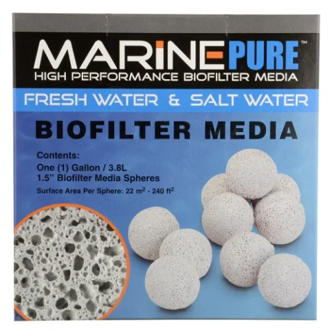 MarinePure BioFilter Media 1.5" Spheres 1 Gallon (900103)
