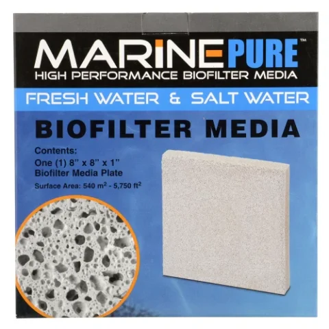 MarinePure BioFilter Media Plate 8x8x1" (900401)