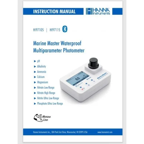 MarMaster Waterproof Multiparameter Photometer (HI97115UC) - Hanna