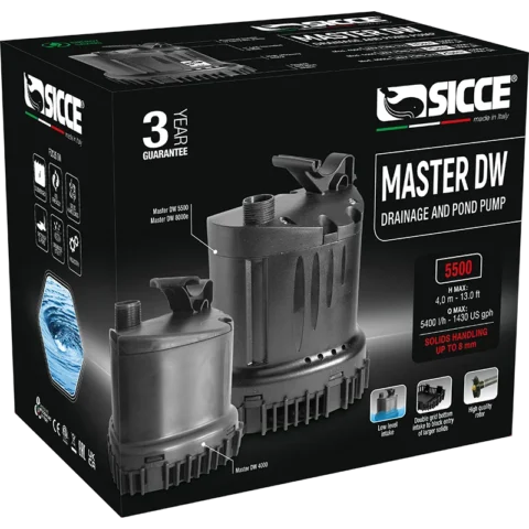 MASTER DW 4000 Pump - 978 gph Sicce Syncra