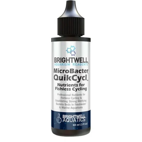 MicroBacter QuikCycl Ammonia Nutrient for Fishless Cycle - Brightwell Aquatics