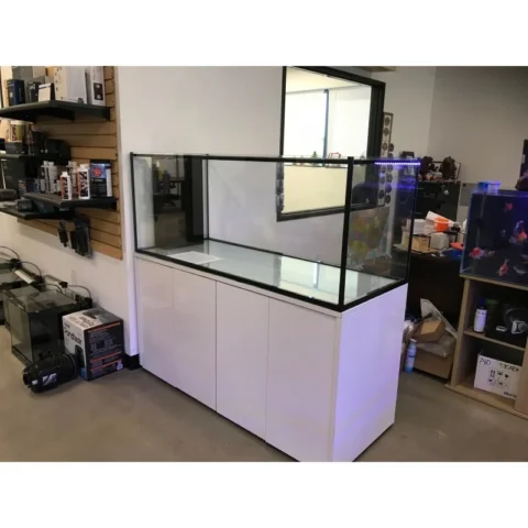 Peninsula Low Iron Glass With MDF Stand - Aqua Japan