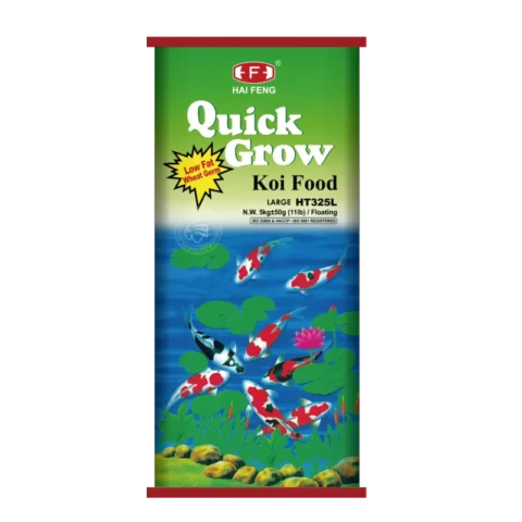 Quick Grow Koi Food Large 5kg - Hai Feng (HT325L)