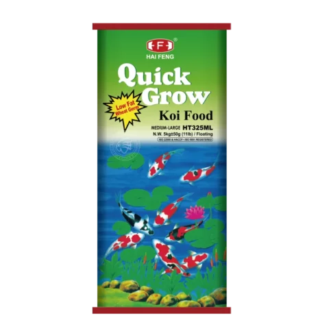 Quick Grow Koi Food M-L 5kg - Hai Feng (HT325ML)