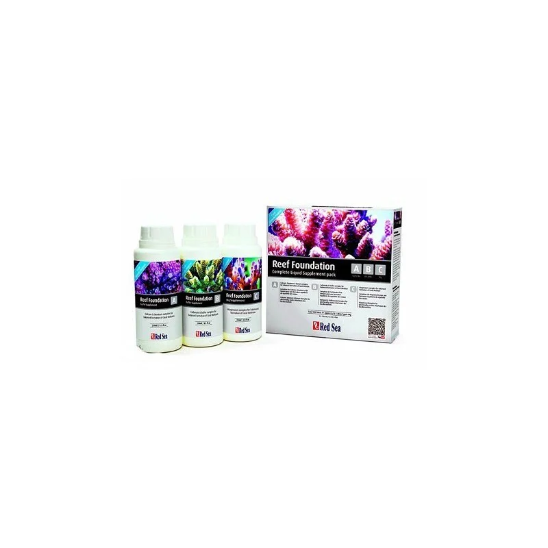 Red Sea Reef Foundation 3 Pack 8oz/250ml