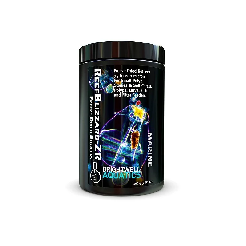 ReefBlizzard-ZR Freeze Dried Rotifier - Brightwell Aquatics