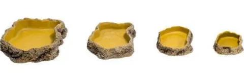 Reptizoo Food Dish Medium 5.3"x7.6"x1.6" (ERB10M)
