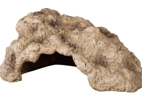 Reptizoo Hide Cave Corner Large 11.2"x7.9"x5.3"(EHR08L)
