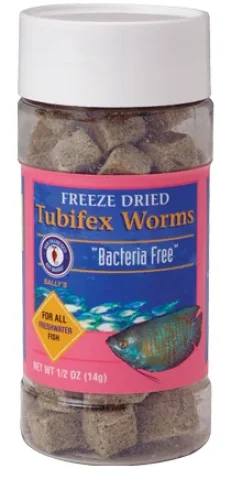 San Francisco Bay Freeze Dried Tubifex Worms 14g (71505)