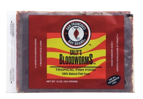 San Francisco Bay Frozen Bloodworms Flatpak 16oz (88057)