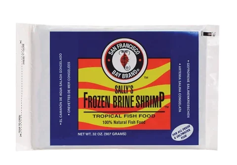 San Francisco Bay Frozen Brine Shrimp Flat 32oz (65006)