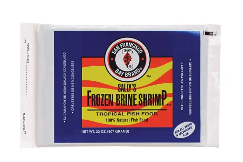 San Francisco Bay Frozen Brine Shrimp Flat 32oz (65006)